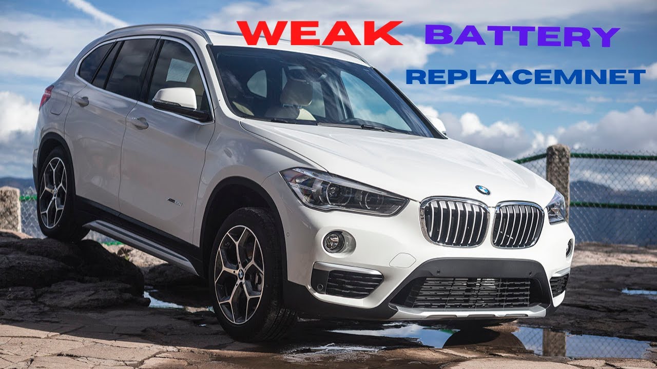 Замена аккумулятора BMW X1 2017 года