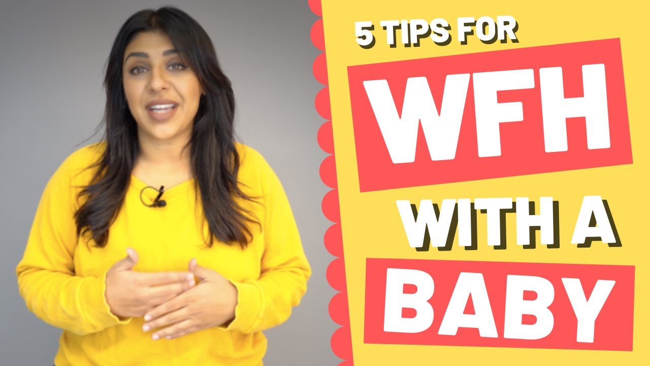Working from Home with a Baby or Toddler | 5 Tips for Working Moms