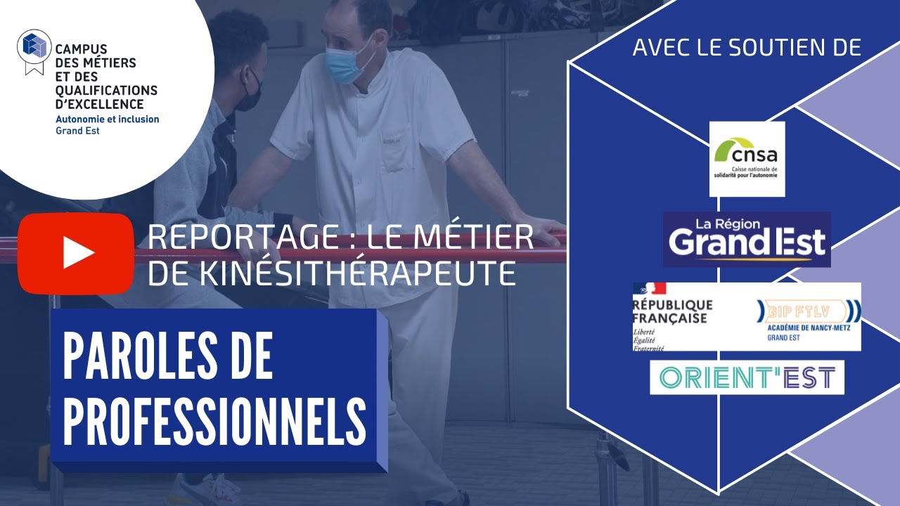 Reportage : le métier de Kinésithérapeute