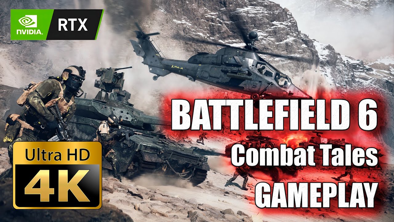 BATTLEDIELD 6 MULTIPLAYER GAMEPLAY 4K