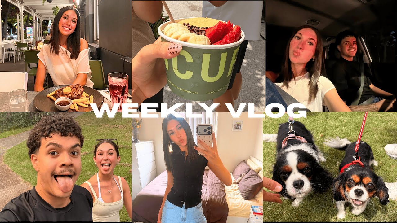 weekly vlog! back to work, green cup, and date night 💓💓