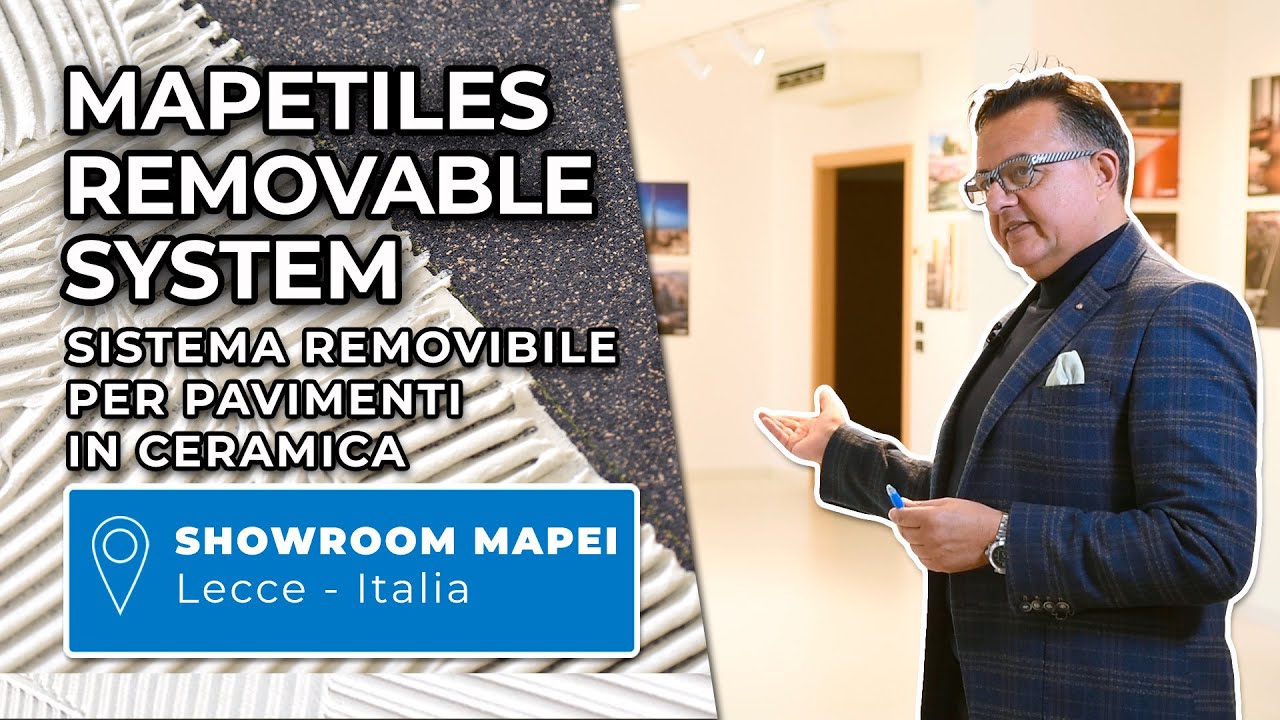 Sistema removibile per pavimenti in ceramica | Insonorizzante e desolidarizzante
