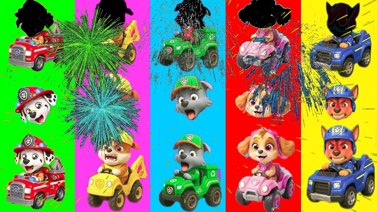 Wrong eyes👀 NEW EPISODES/ Sheriff Labrador x Rocky & BabyBoss Puzzle Wrong HeadsEYE PUZZLE WORLDy
