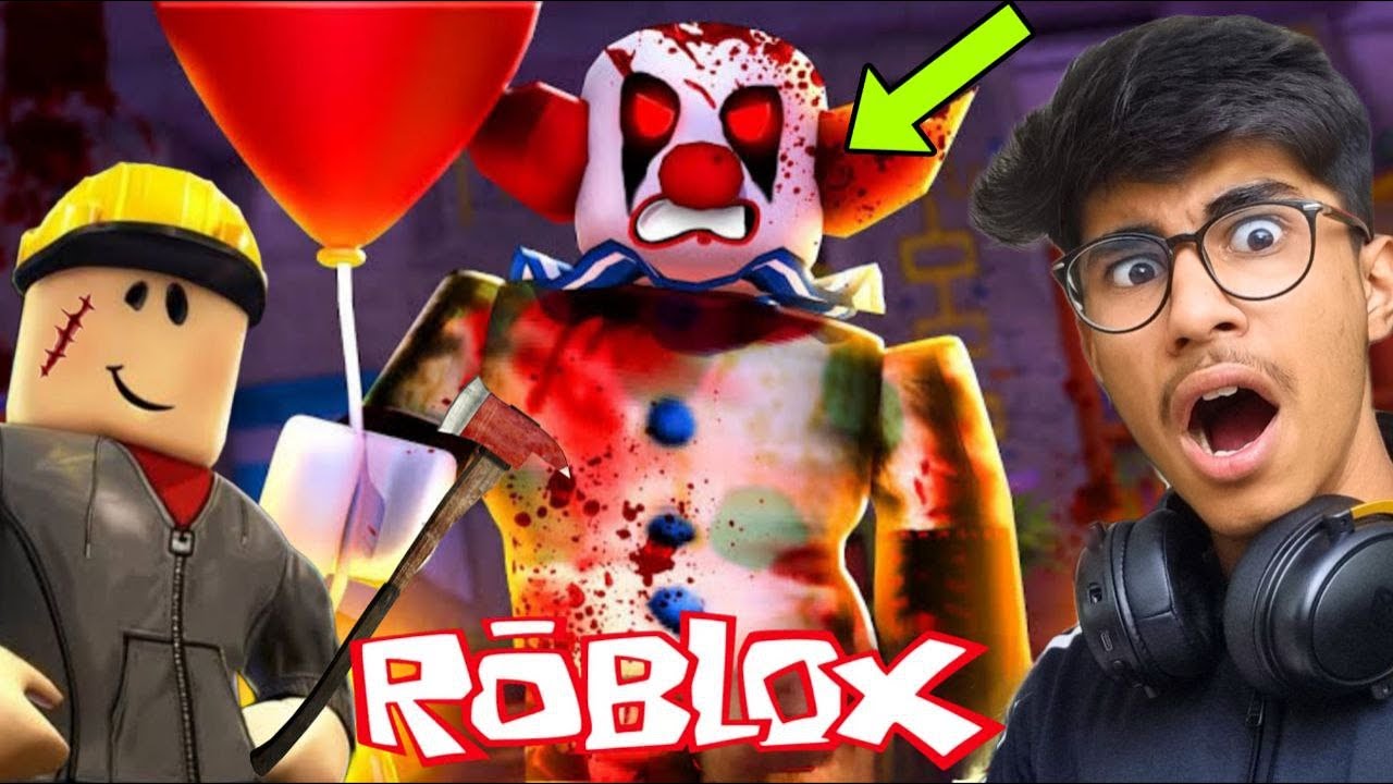 Escaping From Horror Clown In Roblox | Certified Manav