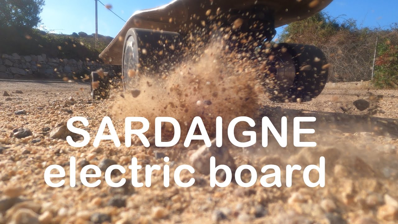 La sardaigne en skate électrique ELWING