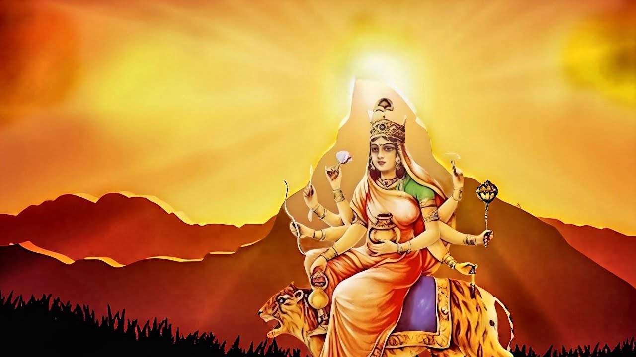  🌺कूष्मांडा देवी की आरती|Kanpur Ghatampur Kushmanda Mata Aarti|Navratri4th Aarti🌺# 