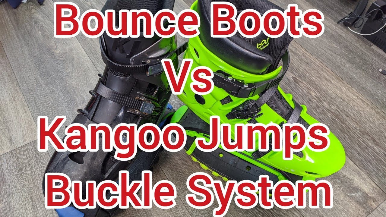 Bounce Boots Vs. Kangoo Jumps Buckles And Strap System