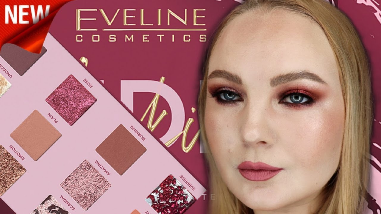 НОВИНКА 🔥 EVELINE COSMETICS Shocking Nudes обзор, свотчи, два макияжа, пробую все цвета в палетке