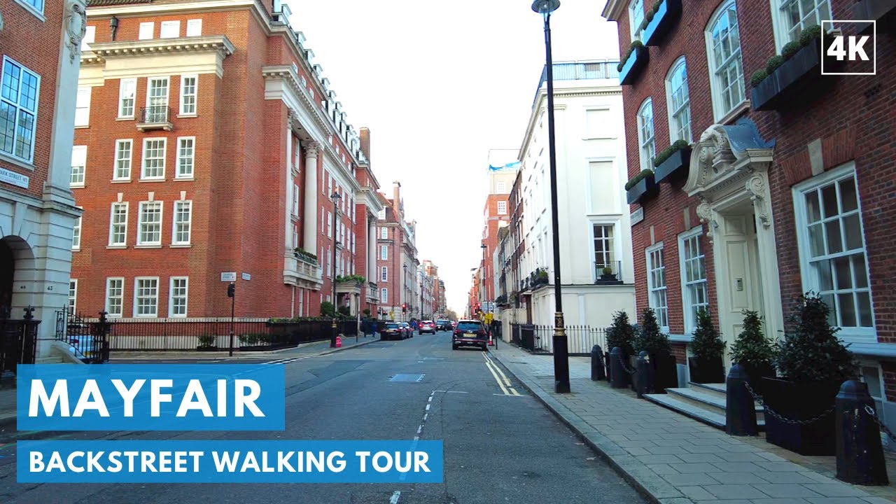 Mayfair London walk exclusive West End district