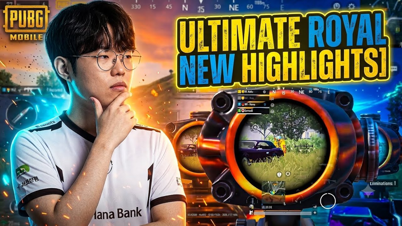 PUBG MOBILE SOUTH KOREA😱FN-OSAL🚨Ultimate Royal New Gameplay&rsquo;s Highlights | EP41)