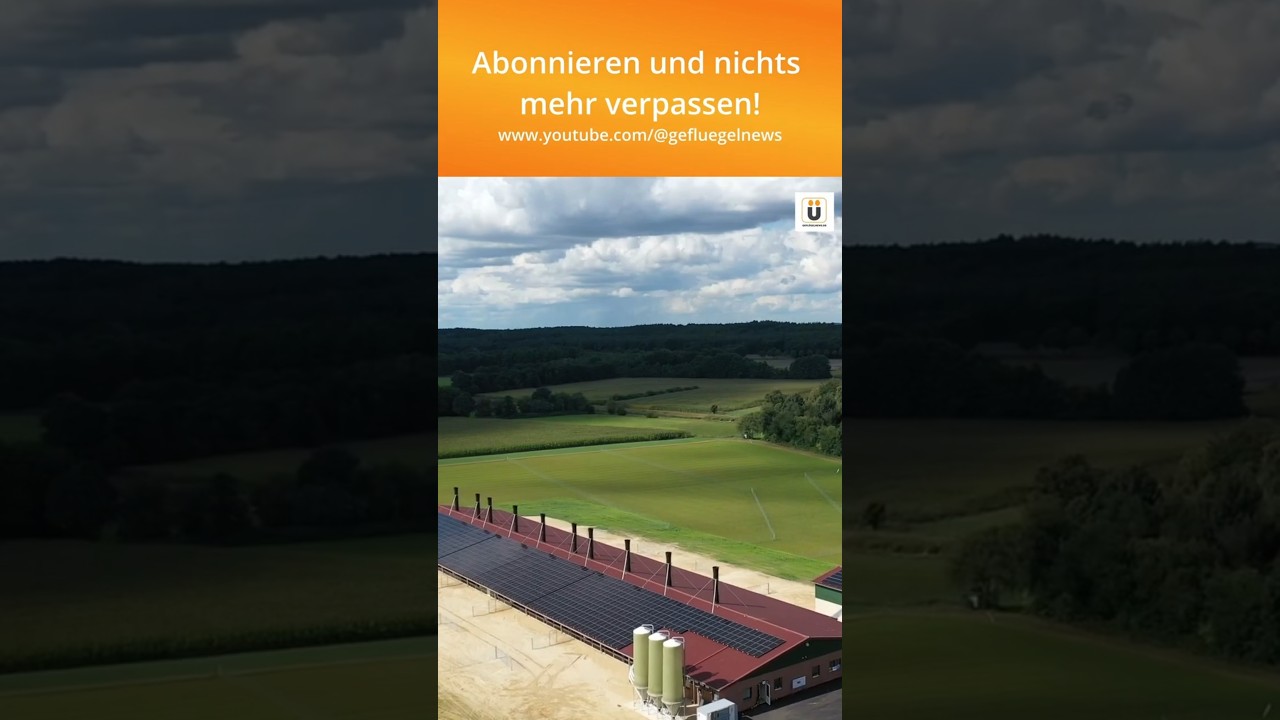 Der neue Bio Legehennenstall f&uuml;r 15.000 Tiere