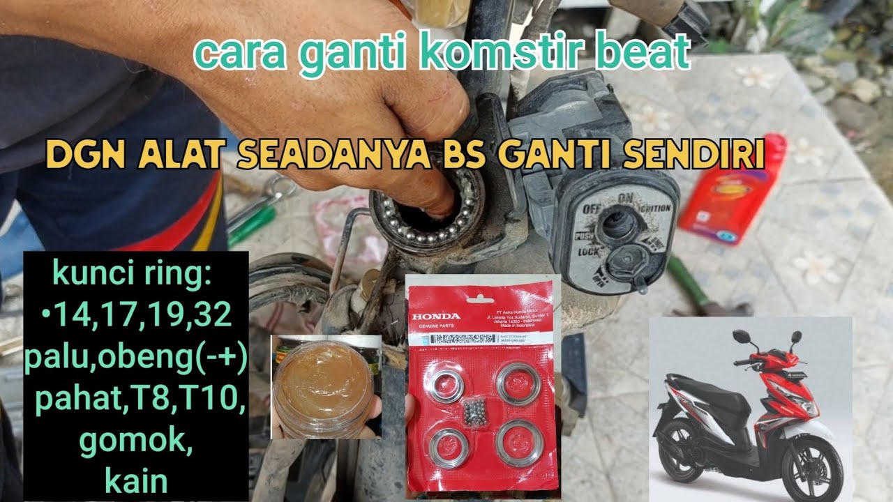 Cara ganti komstir beat esp dgn sendiri