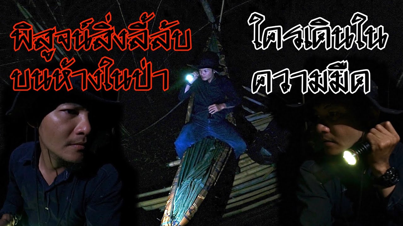Спать в торговом центре посреди леса, чтобы доказать тайну, что ночью люди видели странные вещи.