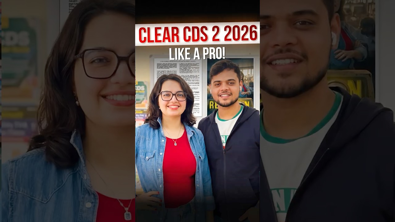 Crack CDS 2 2026 Like a Pro 🔥 (Full Game Plan) #cdsjourney #cds22026studyplan #cds22026