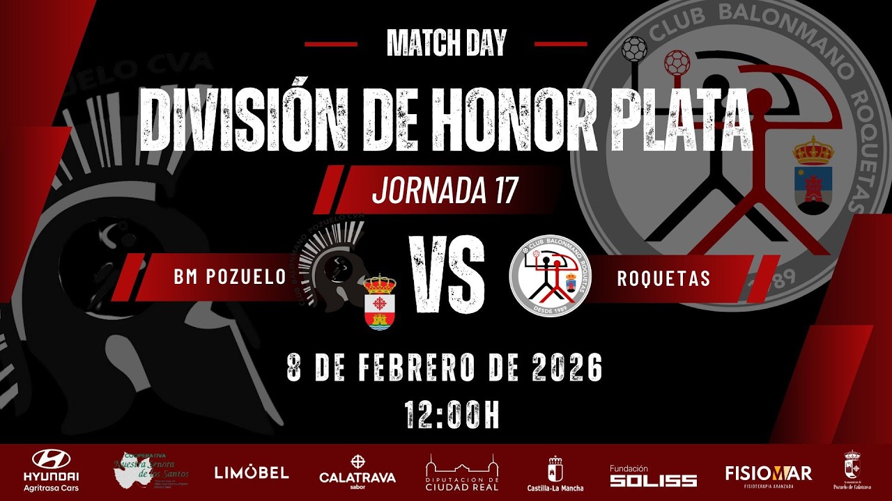 DIVISIÓN HONOR PLATA | AYTO CARRIÓN-POZUELO DE CVA. - AGRINOVA ALMERIA ACTIVA ROQUETAS | 2025/2026