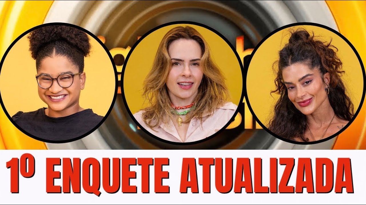 BBB 26 - PRIMEIRA ENQUETE ATUALIZADA NO PAREDÃO QUE REVELA A ELIMINADA COM A MAIOR REJEIÇÃO 