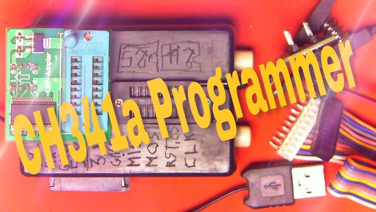 اصنع غطاء الى المبرمجة CH341A programmer