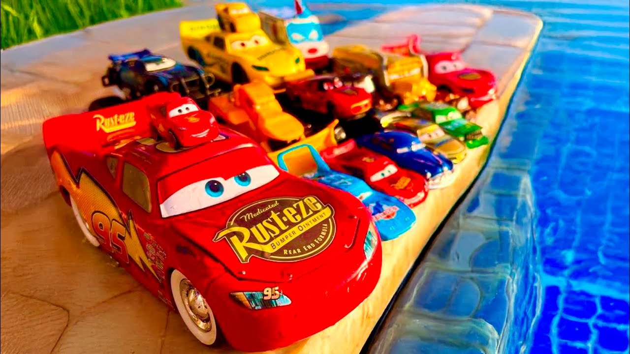 Обзор игрушек Disney Pixar Cars | Молния Маккуин, Финн Макмиссл, Мак, Док Хадсон, Круз Рамирес