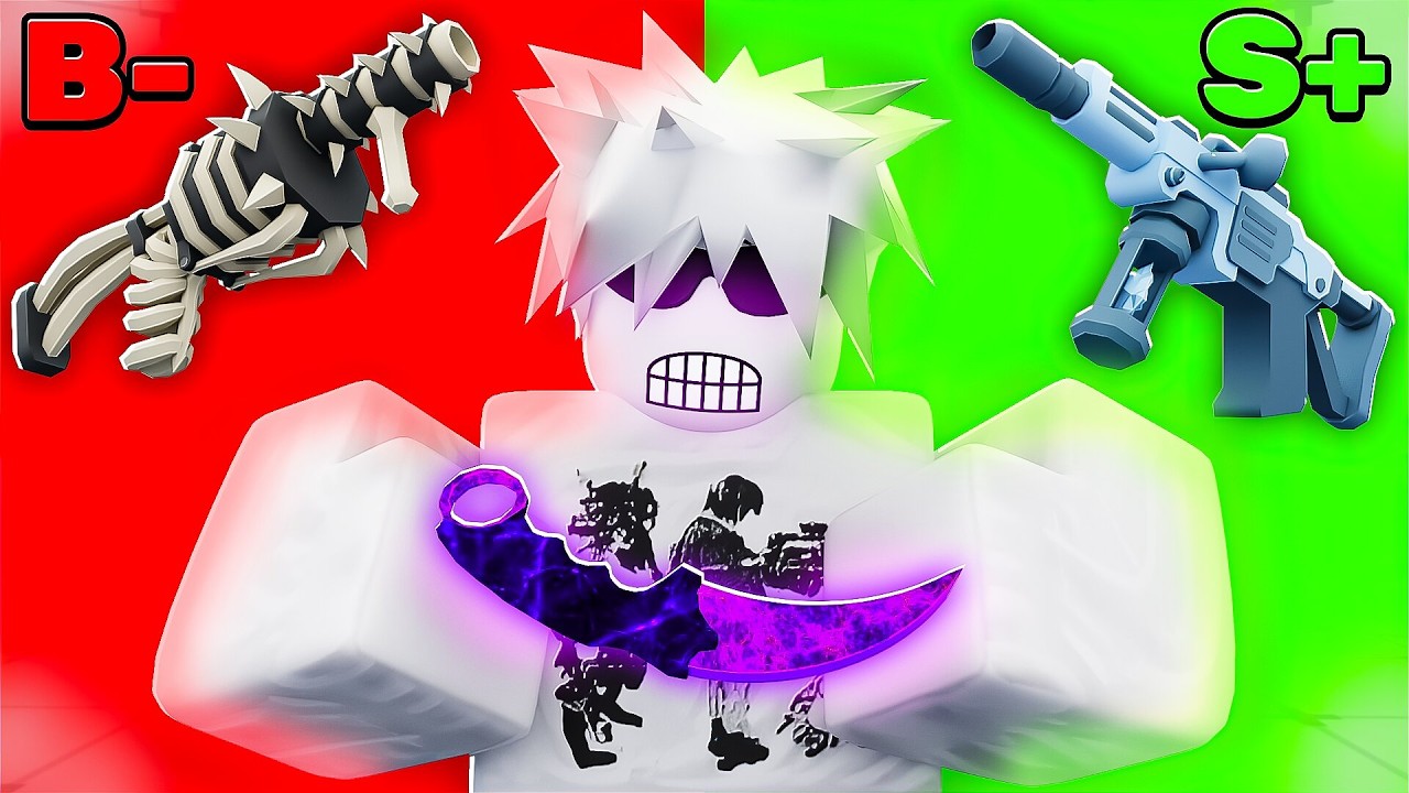 I RANKED Every KNIFE LOADOUT! (Roblox Rivals)