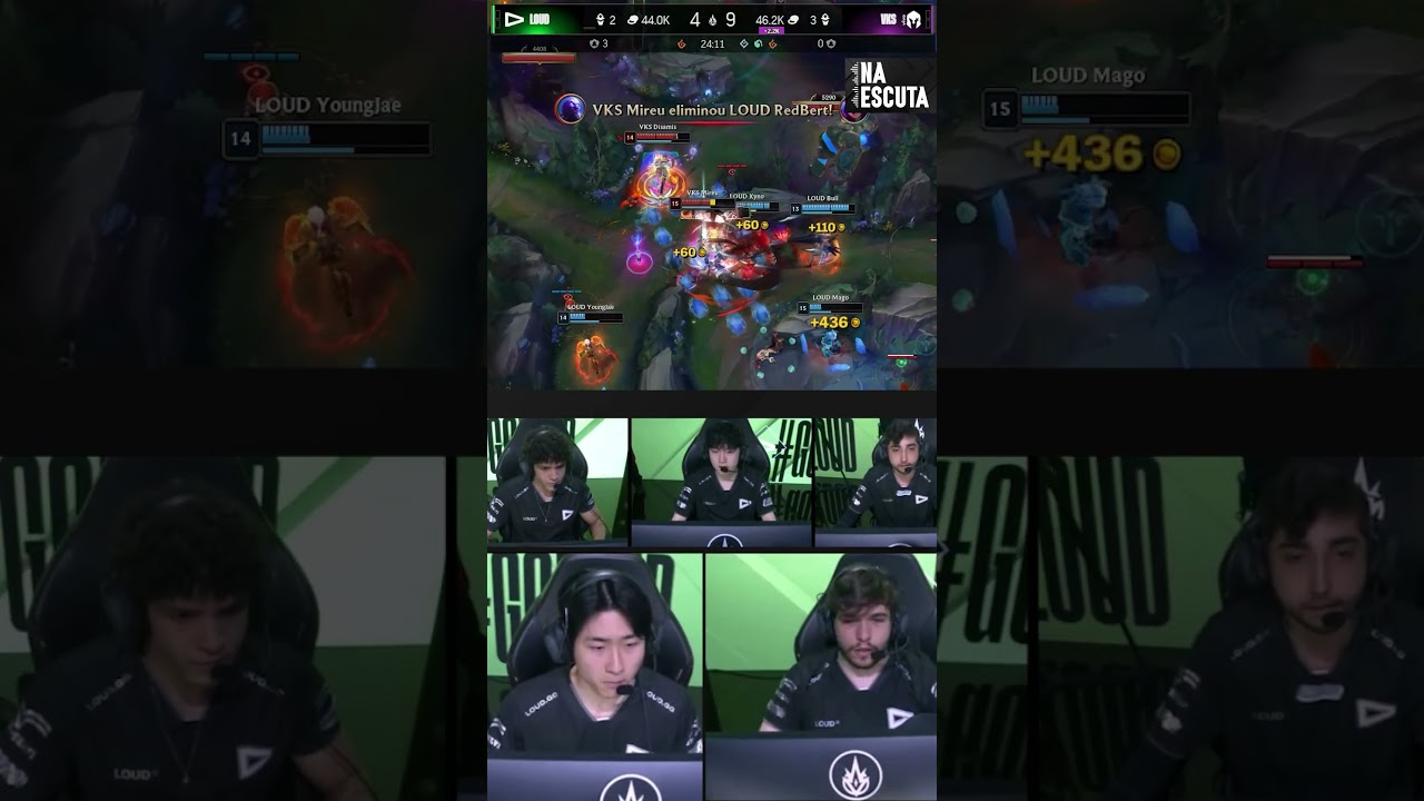Xyno RASGA elogios ao Mago 🧙&zwj;♂️ | LOUD Na Escuta - Copa #CBLOL