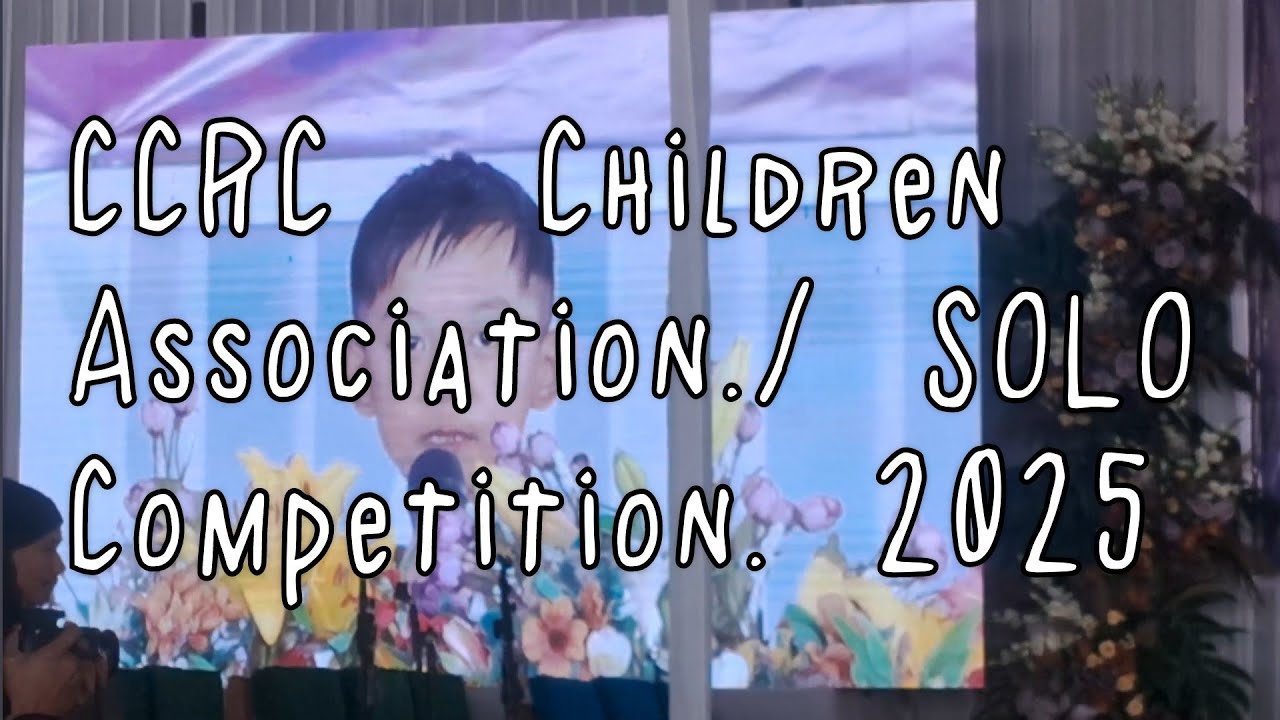 CCRC Children Association ||Solo competition|| 2025 january