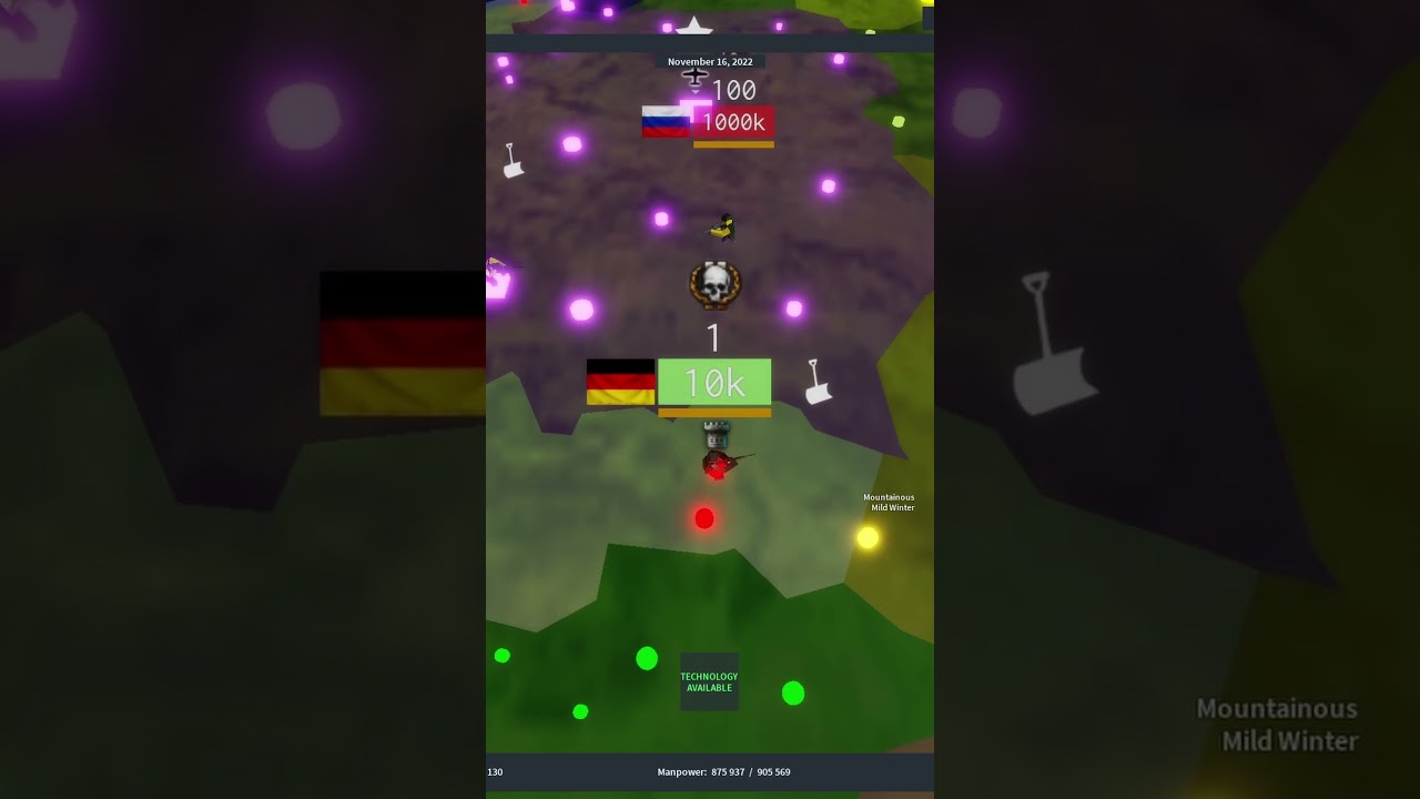 10,000 VS 1,000,000 TROOPS in Rise of Nations #history #riseofnations #military #robloxriseofnations