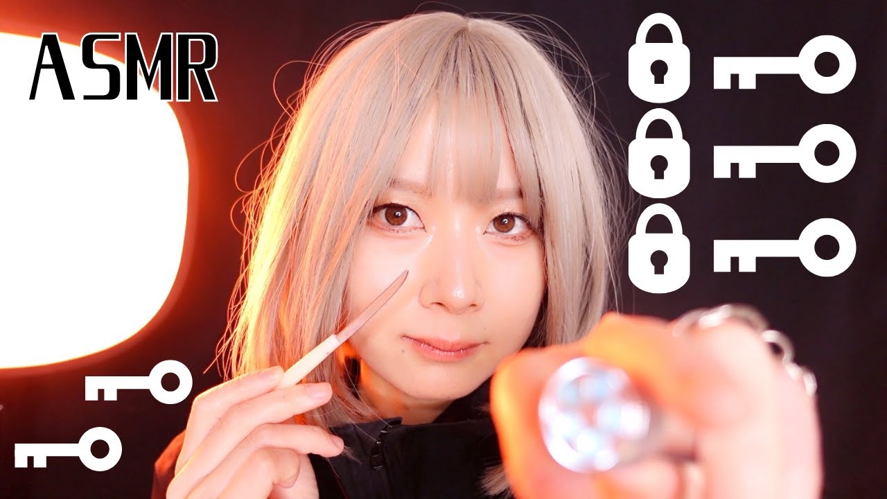 [ASMR ролевая игра] Prying open your keyhole (mouse sounds, scratching sounds) [creepy crawly].