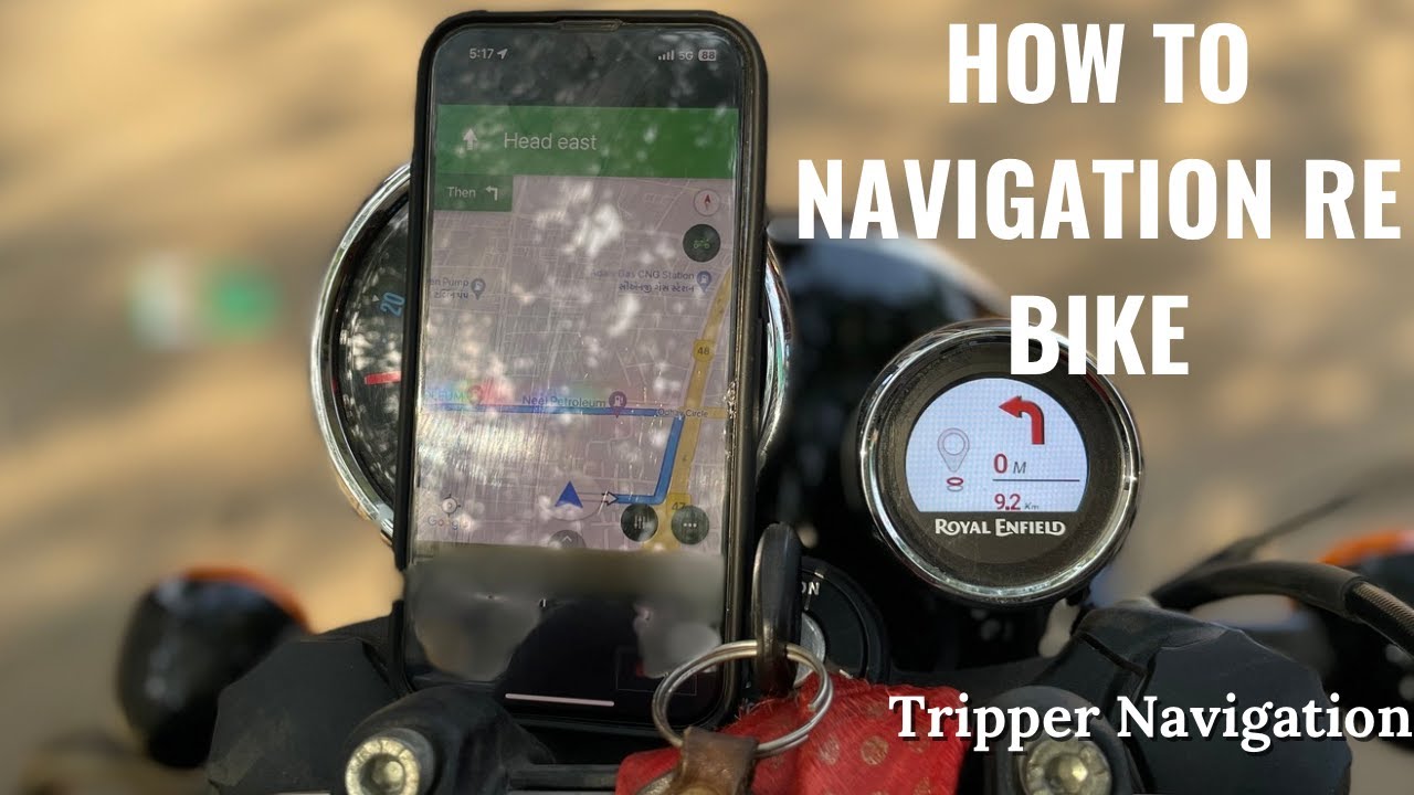 royal enfield tripper navigation system | royal enfield navigation system | how to use tripper meter