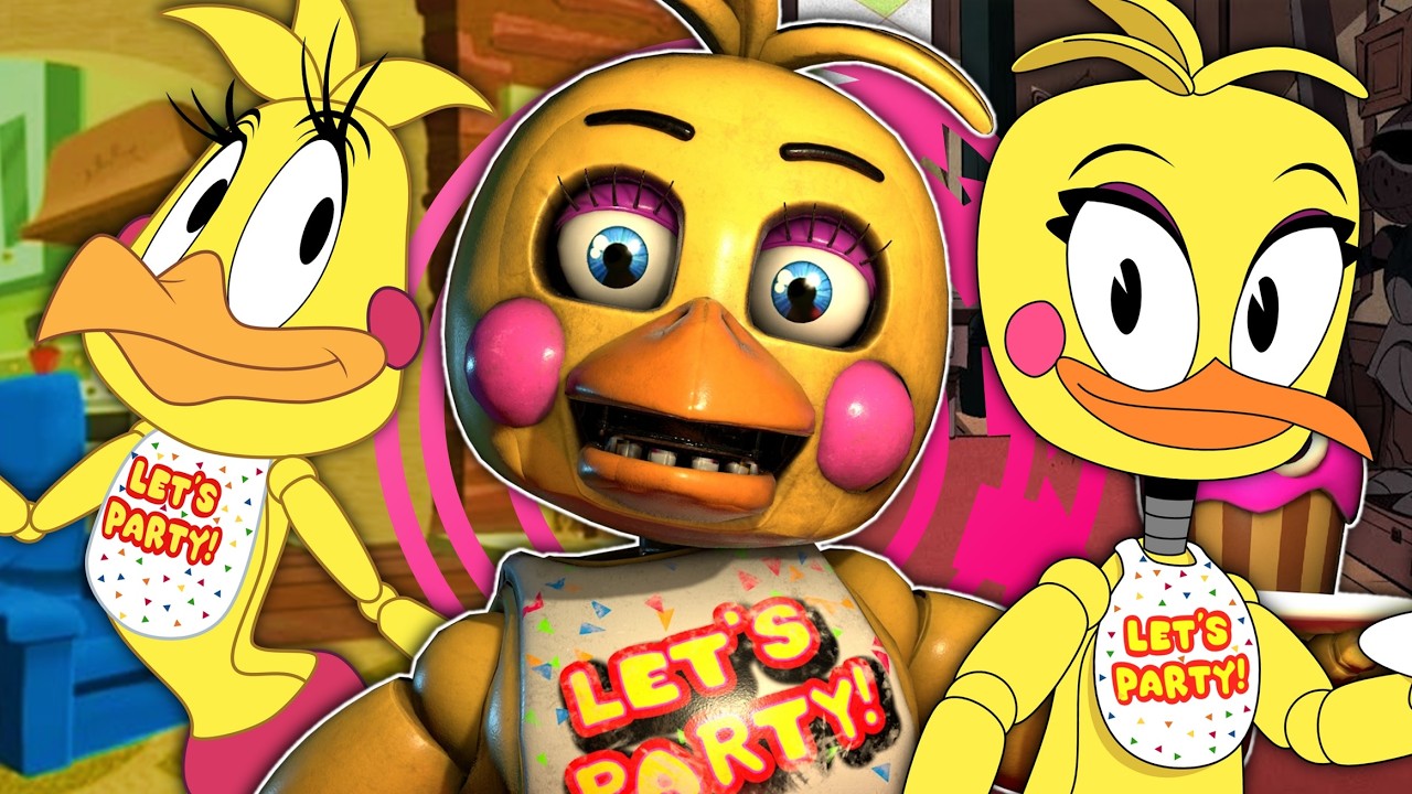 Toy Chica en diferentes estilos de dibujo || Five Nights at Freddy's 2
