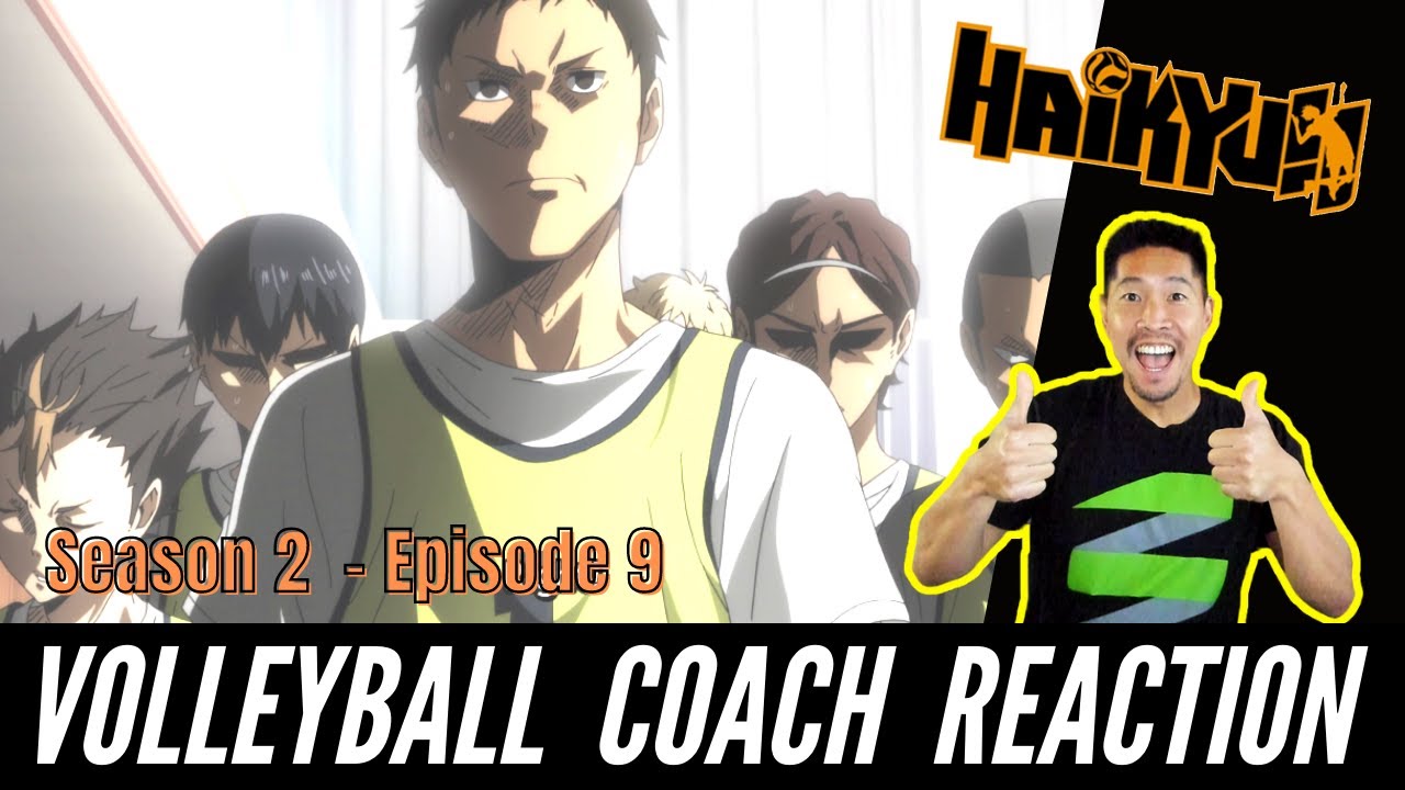 Volleyball Coach Reacts to HAIKYUU S2 E9 - Karasuno makes progress at Tokyo training camp