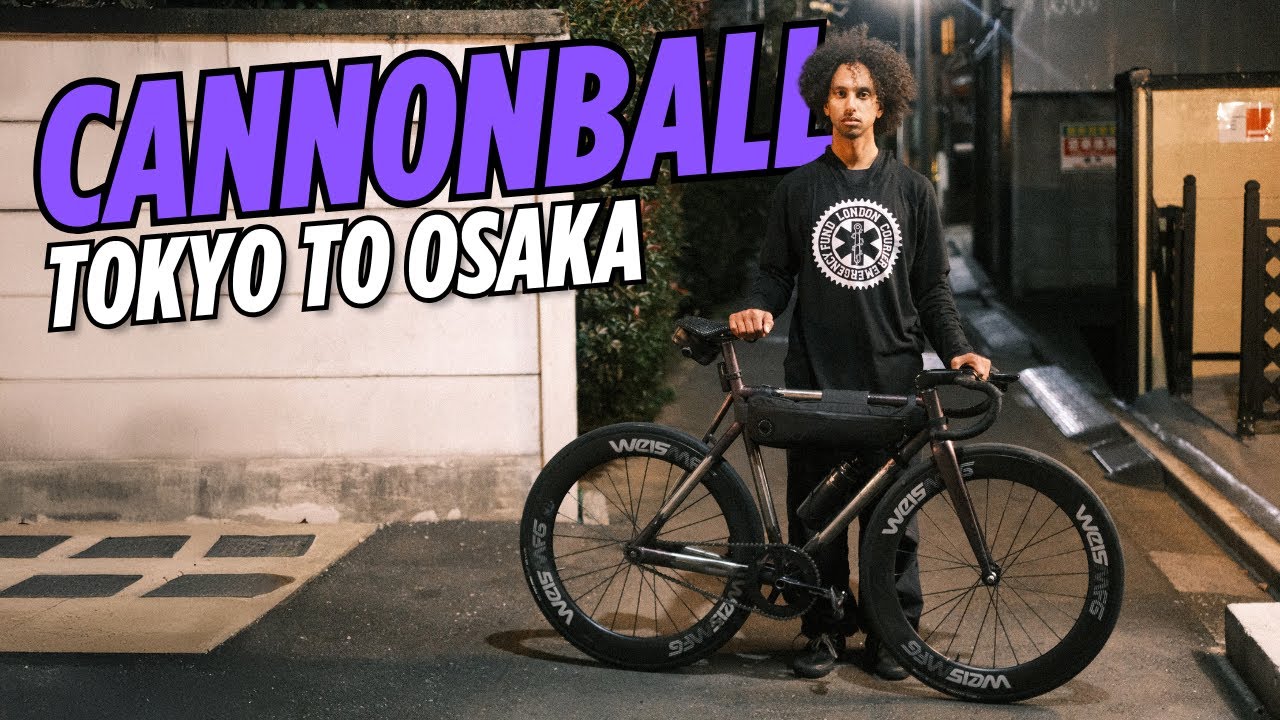 Fixedgear Cannonball Challenge: Tokyo to Osaka Part 1
