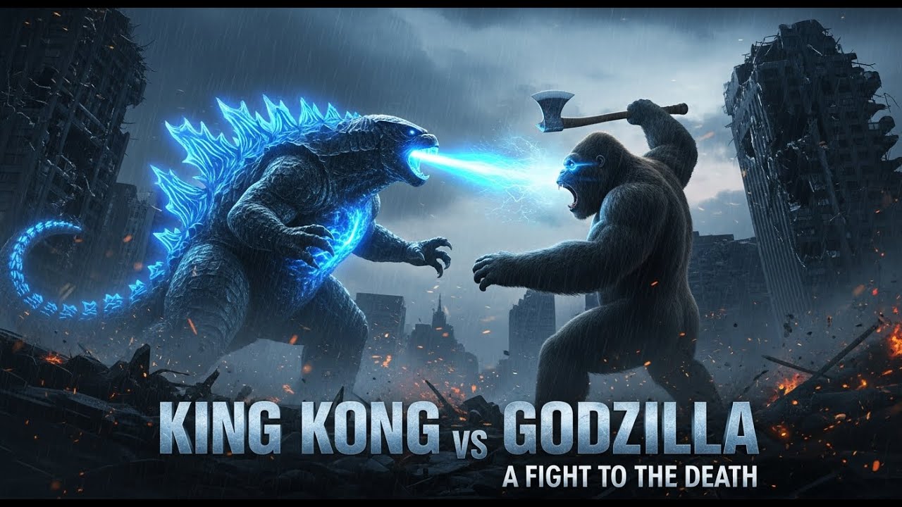 King Kong vs Godzilla: A Fight to the Death | King Kong Movie