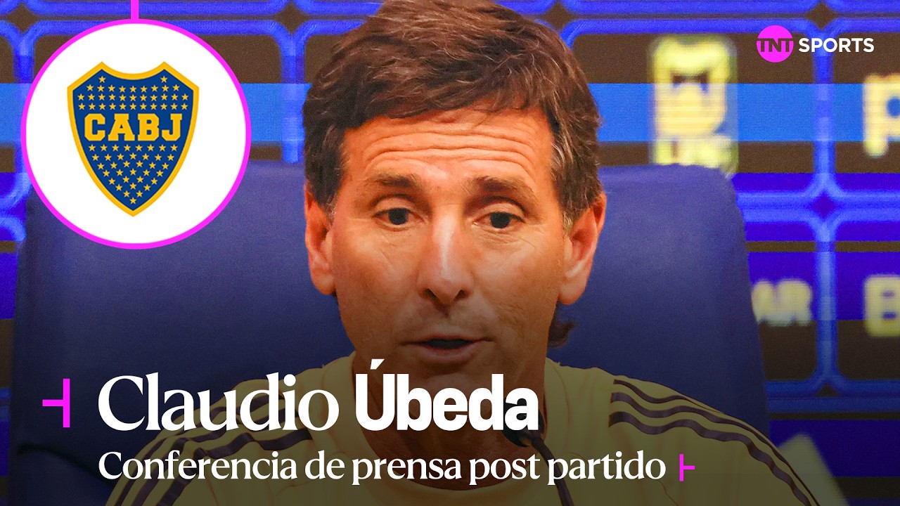 EN VIVO: Claudio &Uacute;beda habla en conferencia de prensa tras Boca vs. San Lorenzo