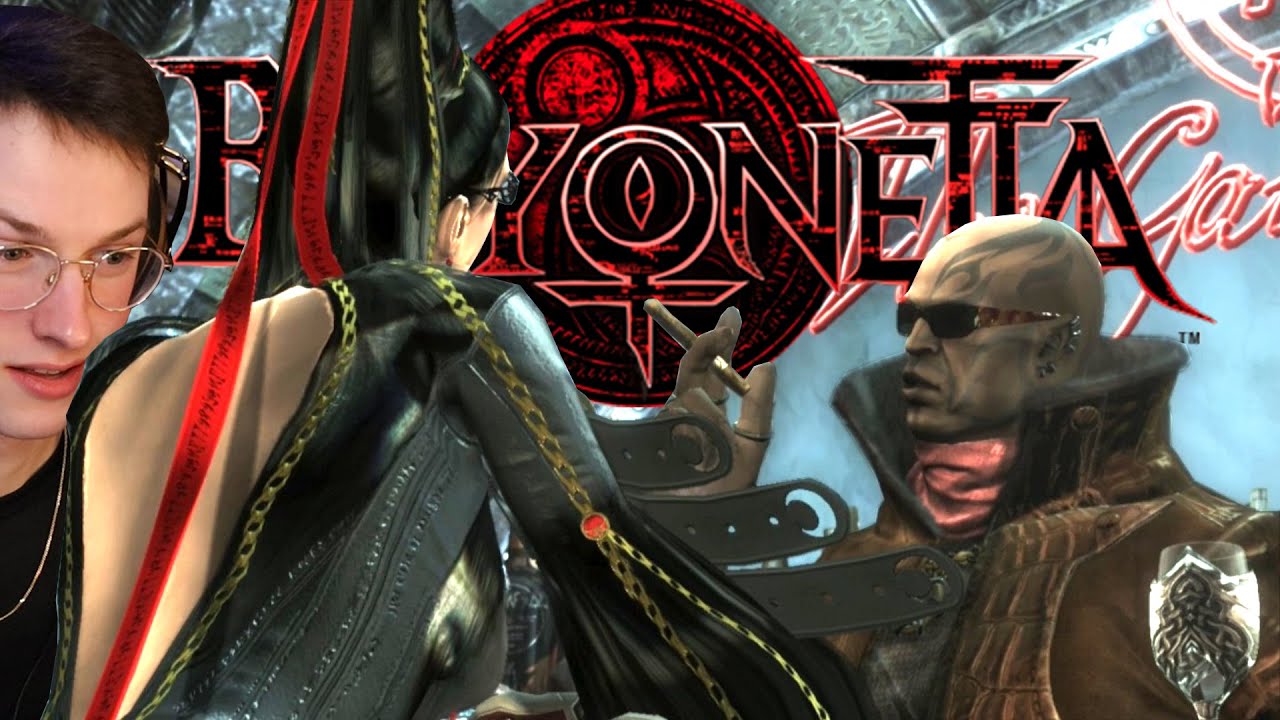 Naked and Blind: My First Time Playing Bayonetta! part 2 // DADDY IS AMAZING