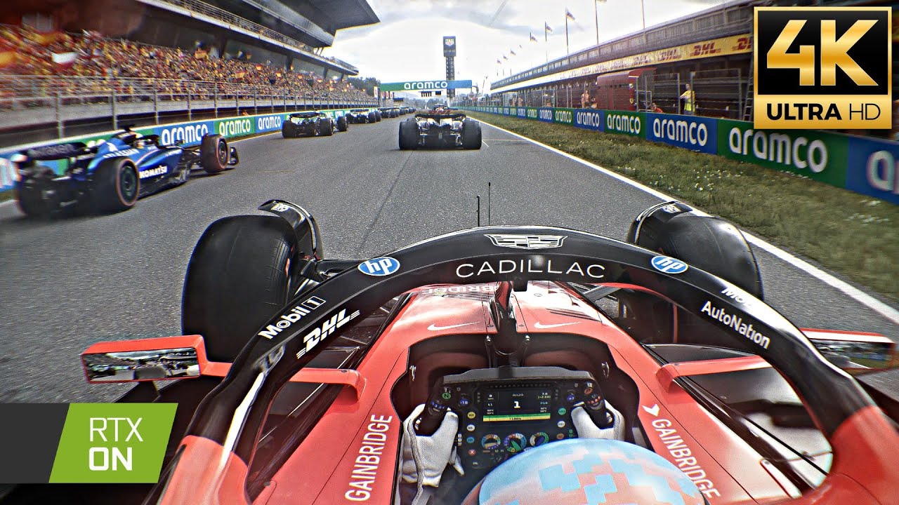 F1 25 - REMASTERED Graphics Path Tracing PC Mod! RTX 5090 Max Settings 4k Gameplay!