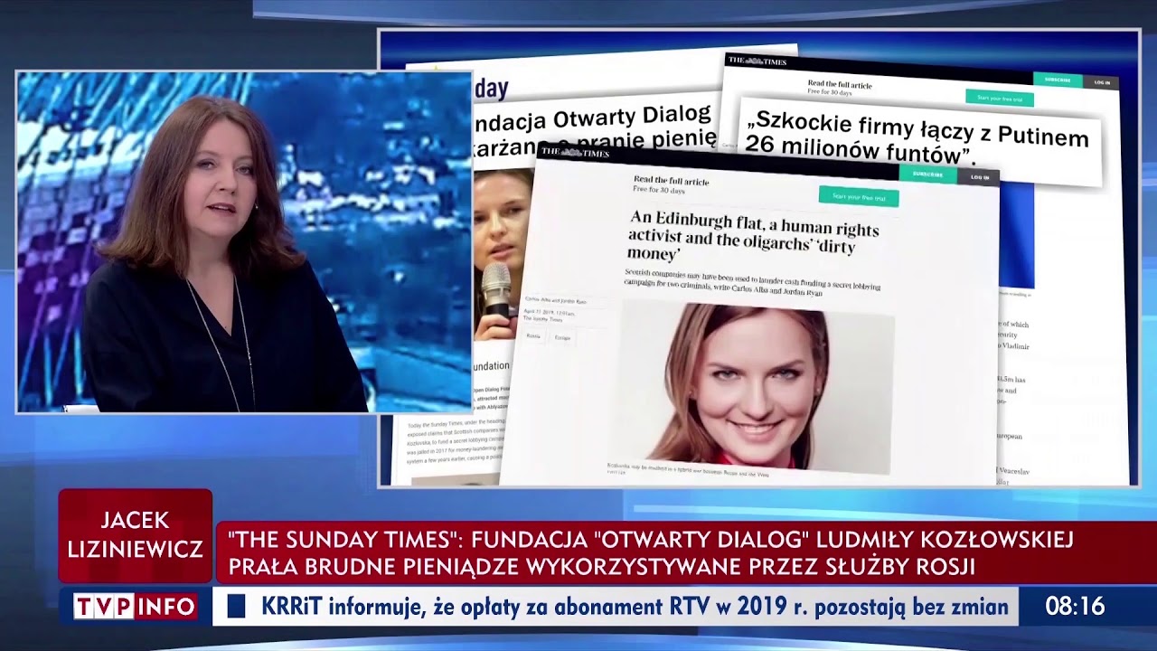 Minęła 8 - fragmenty programu dotyczące Fundacji Otwarty Dialog
