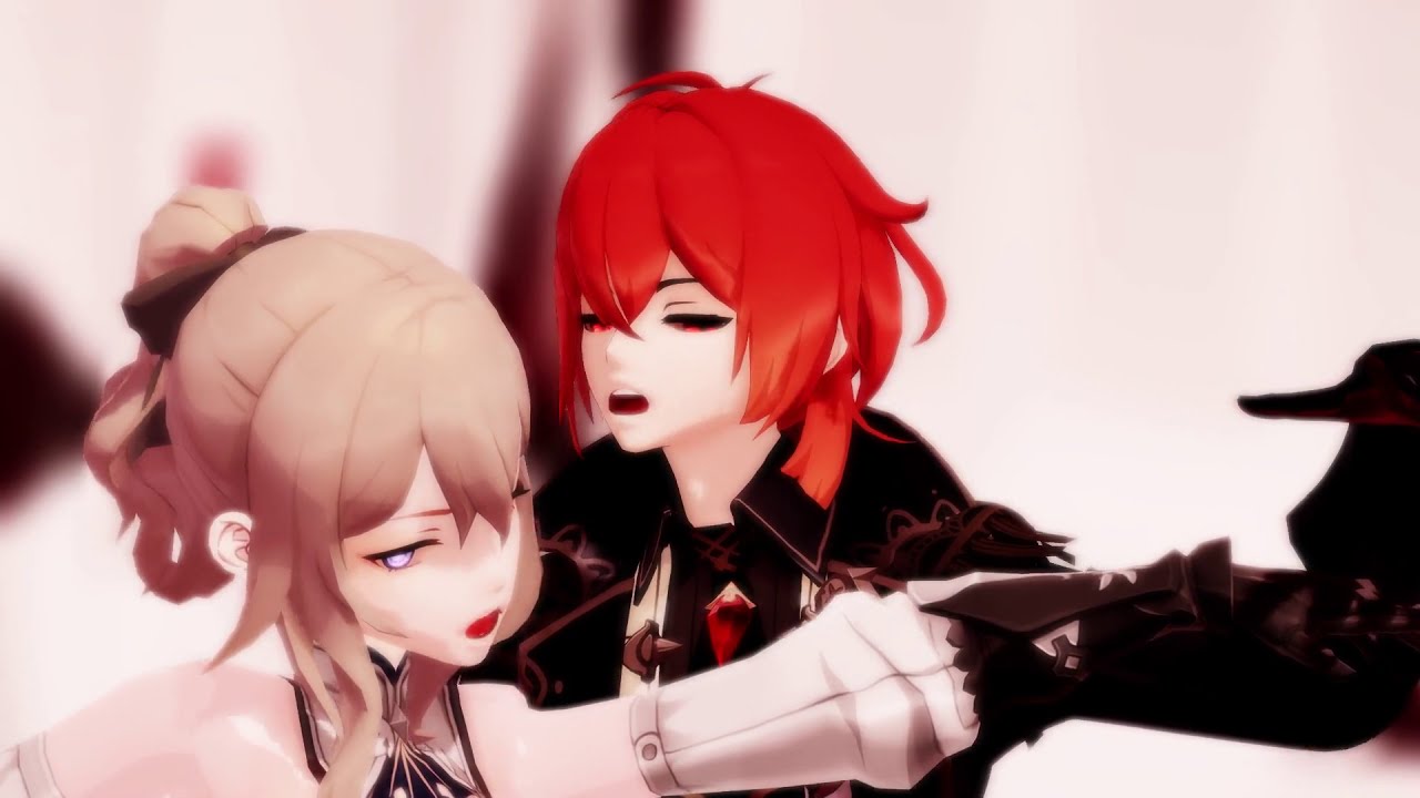 【MMD Genshin Impact】 Trouble Maker 【Diluc and Jean】