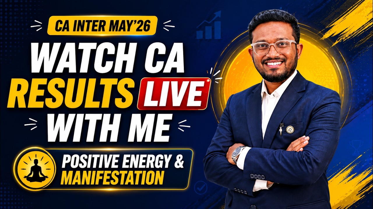 CA Results LIVE ❤️ | CA Inter May'26 | AIR 5, 6, 32
