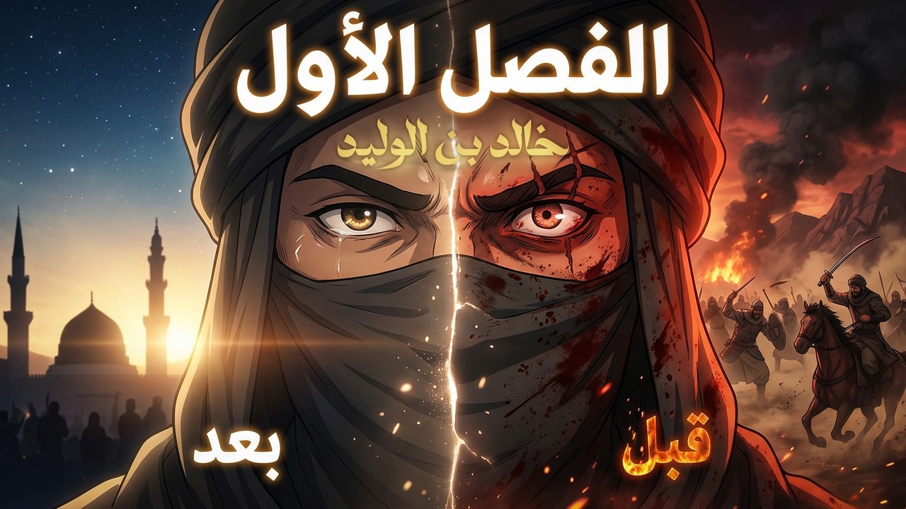 خالد بن الوليد | الفصل الأول : ميلادُ بطلٍ لا يُهزم ( أنمي )
