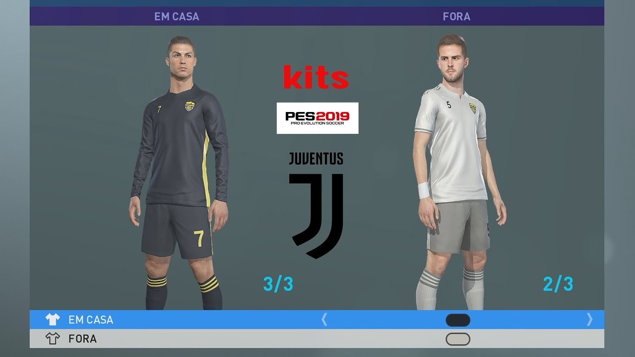 JUVENTUS KITS PES 2019 XBOX ONE