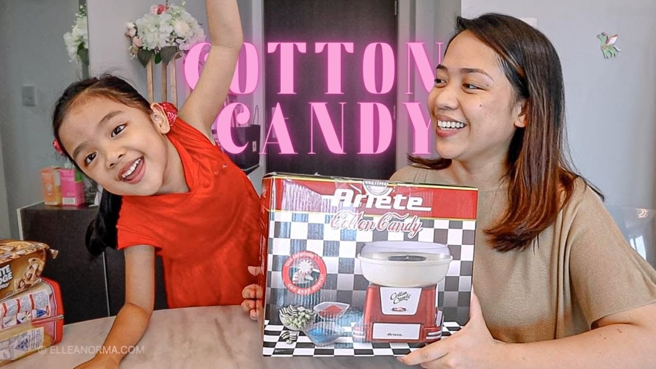 Unboxing Ariete Cotton Candy Machine / Vlogmas 11 // Elle x Kerrigan