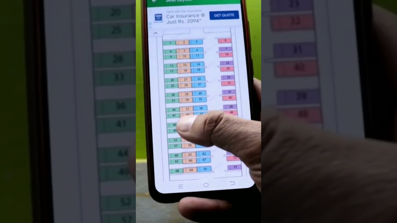 ट्रेन/रेल मे आपकी सीट कहां है ये कैसे पता चलेगा? see Seat layout
