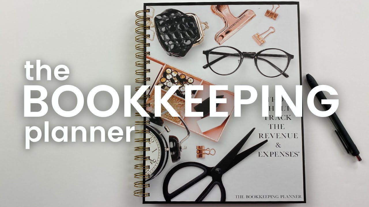 Unboxing The Bookkeeping Planner | Business Planner Review