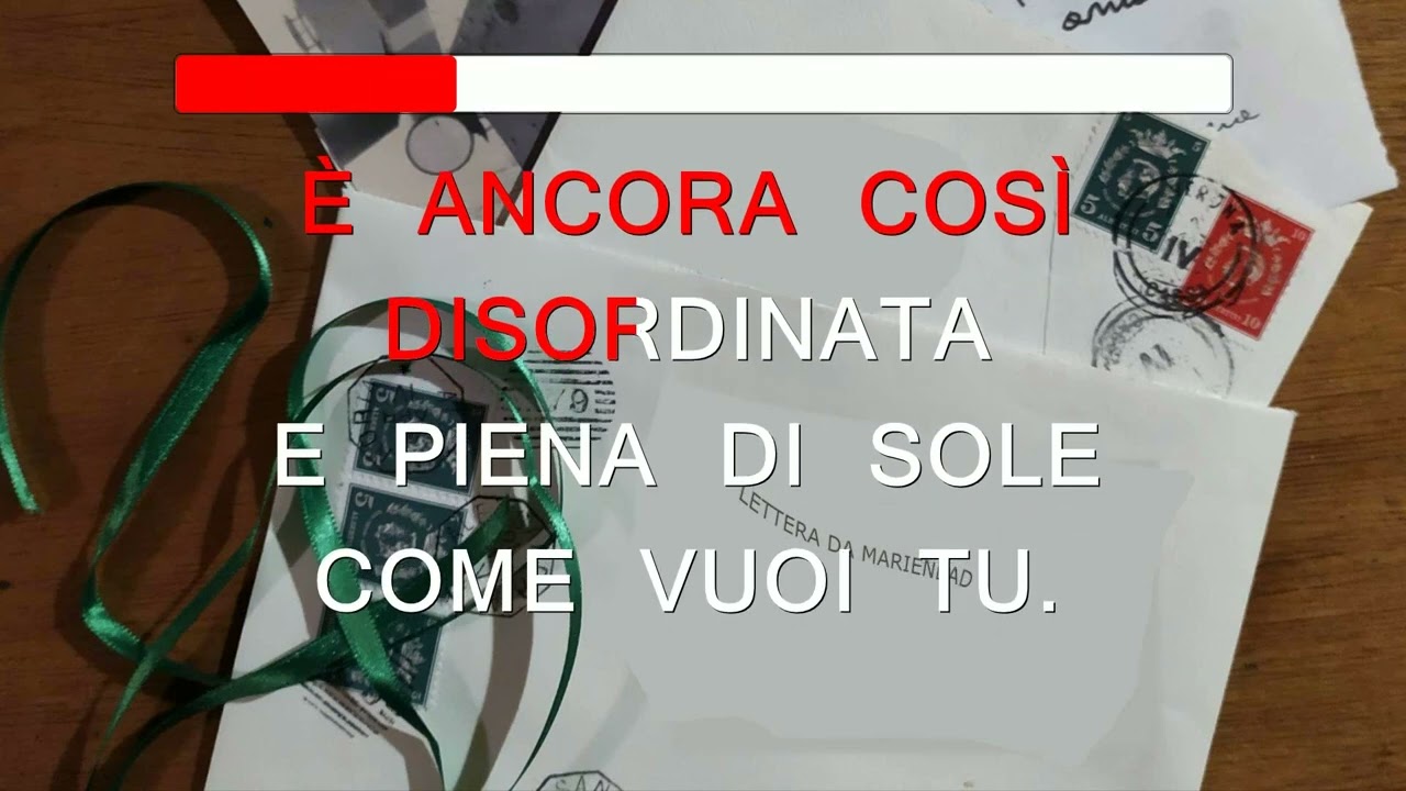 LETTERA DA MARIENBAD - KARAOKE POOH