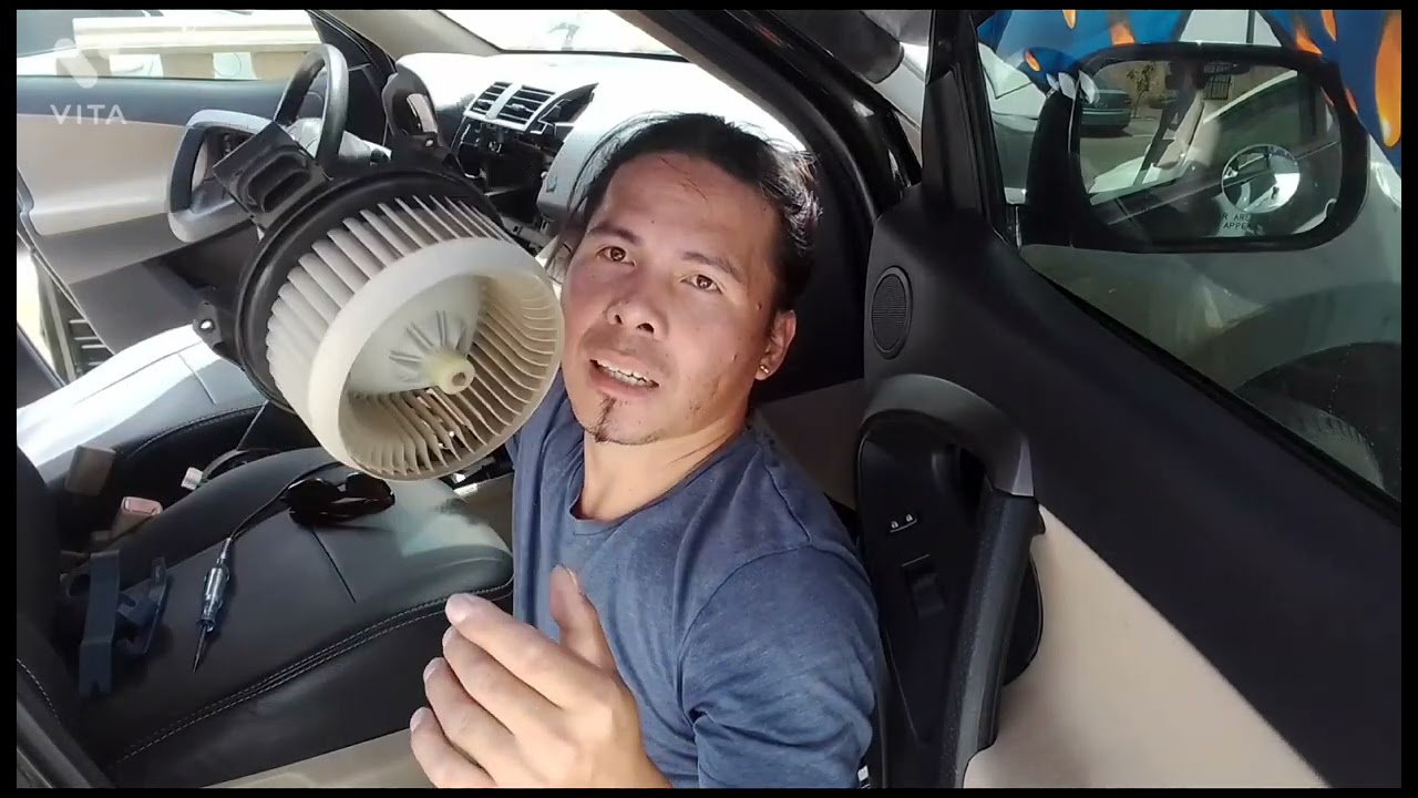 rav4 2011 a/c less cooling remove evaporator? part # 1
