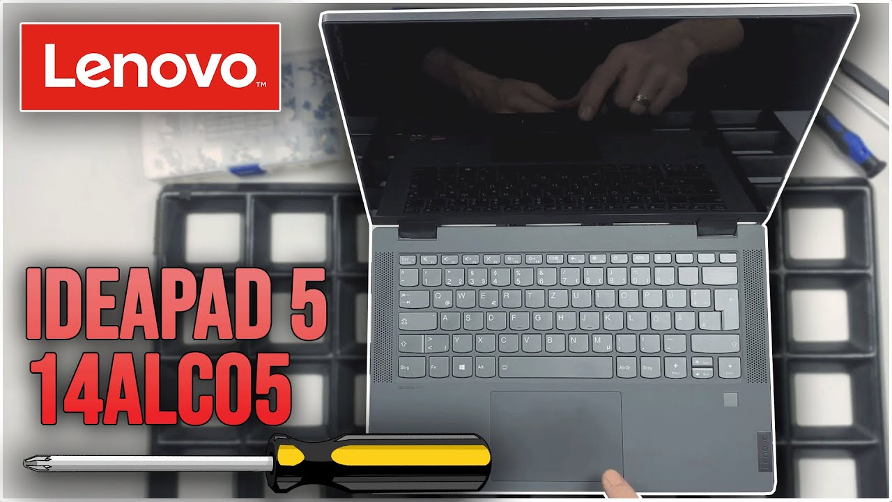 Lenovo IdeaPad Flex 5-14ALC05 von Innen - RAM, SSD, Akku, Lüfter wechseln