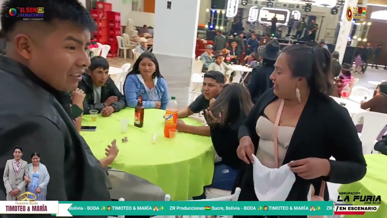Matrimonio TIMOTEO & MARIA Dia 2 ( Sucre 25 de Mayo 2025) Vídeo 4 - Grupo La Furia🎶