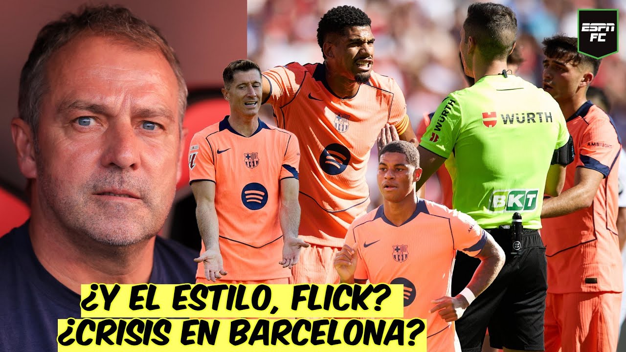 BARCELONA SE DESPLOM&Oacute; en SEVILLA: pierde liderato, invicto y el estilo de juego de FLICK | ESPN FC