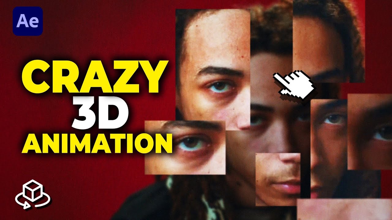 Crazy Fragmented 3D Animation in After Effects (Tutorial)