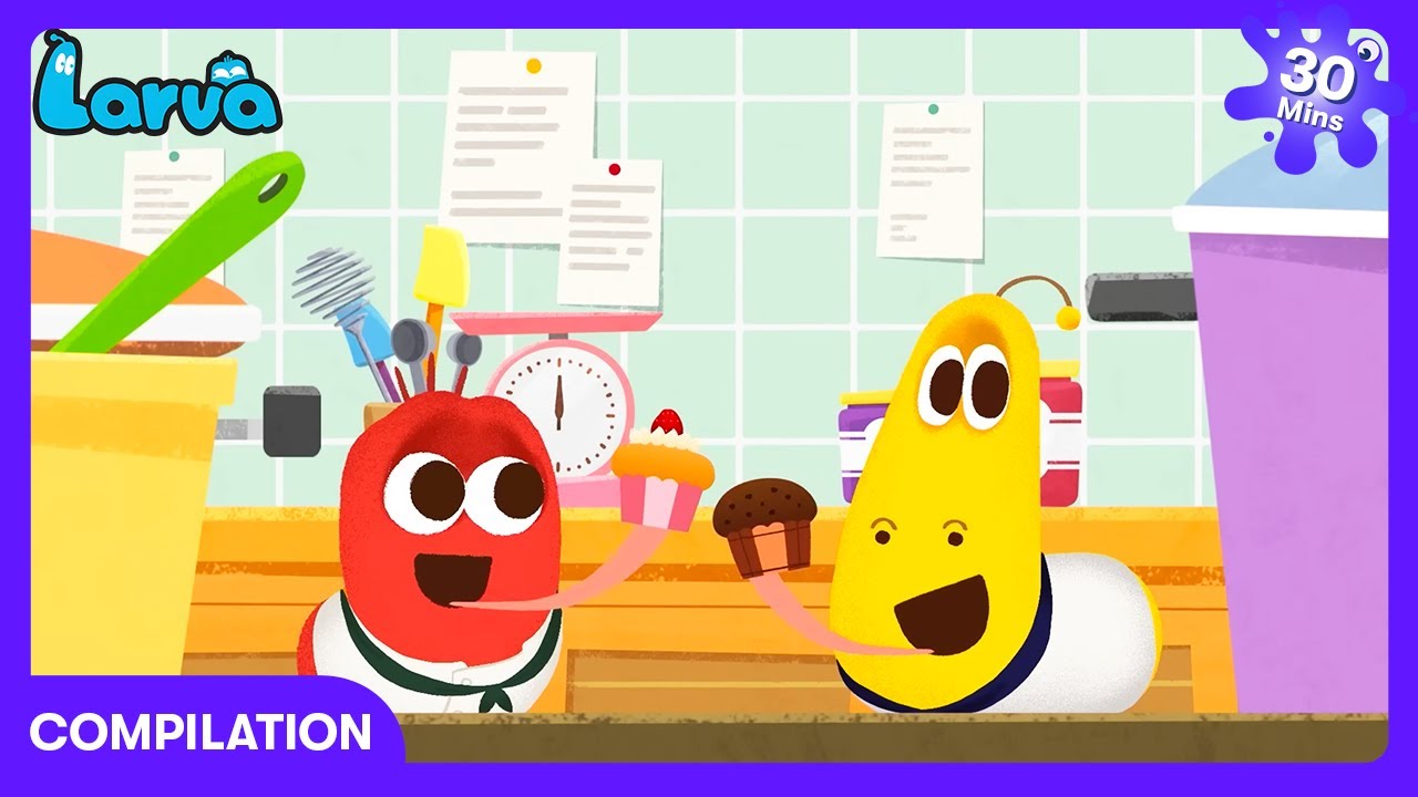 Larva - Der Muffin-Mann: Sing mit! | Kinderfilme | WildBrain Barnehage